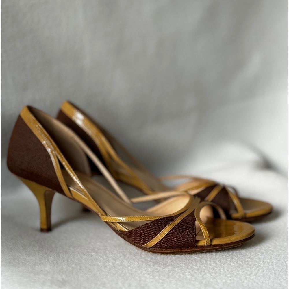 Cole Haan Brown and Tan Heels